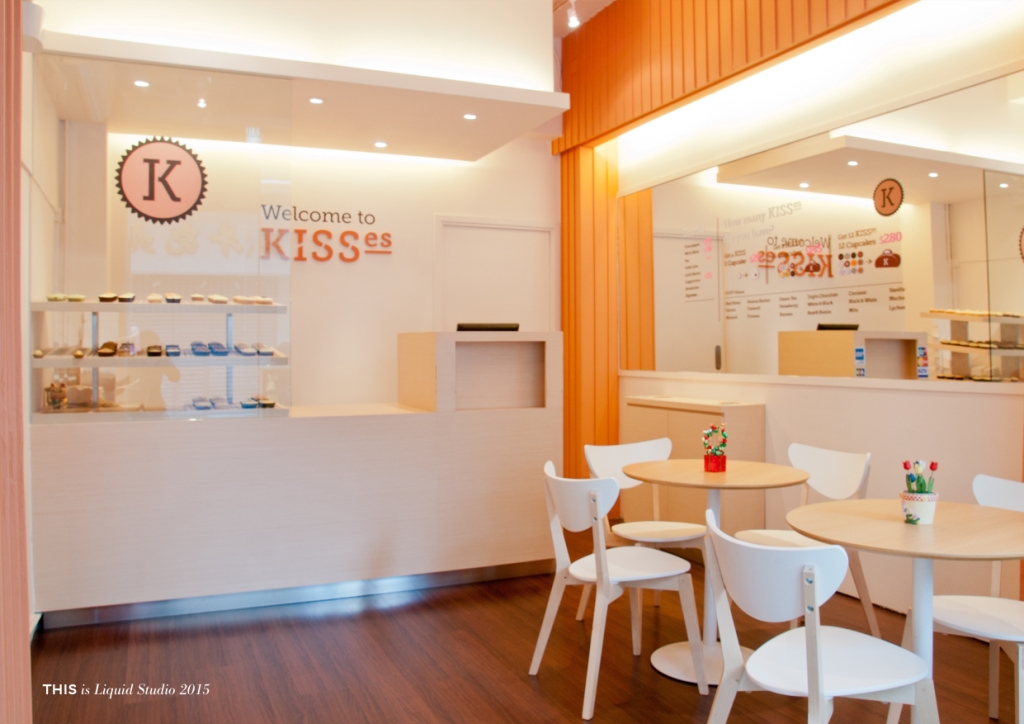 kisses cupcake retail吻蛋糕零售店鋪裝修效果