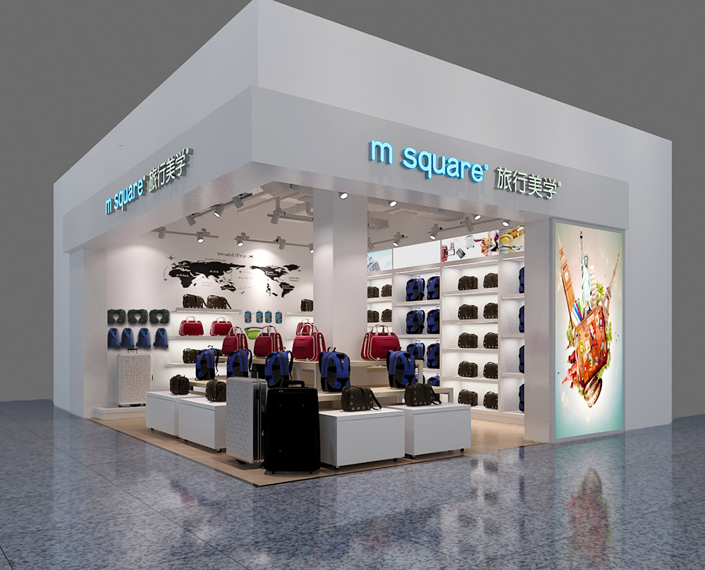 m square旅行美學(xué)戶外用品店鋪裝修效果圖