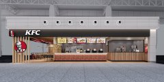 KFC麥當(dāng)勞漢堡王店裝修設(shè)計(jì)效果圖 炸雞漢堡小吃