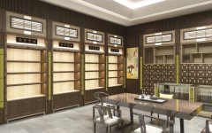 藥店設(shè)計案例空間之中式風(fēng)格一裝修設(shè)計效果圖